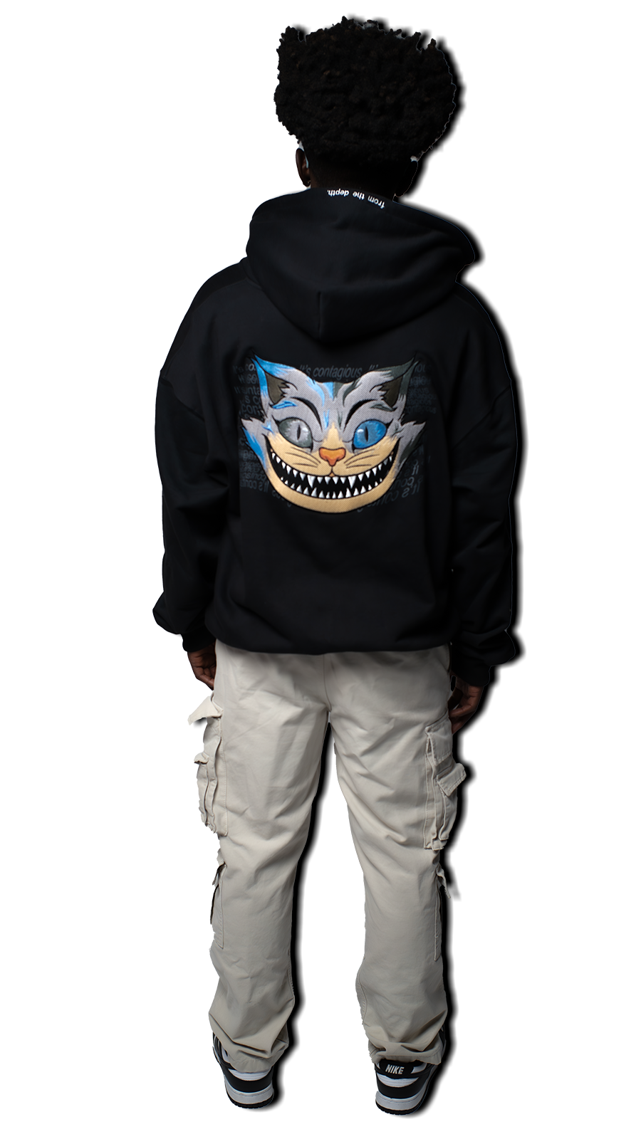 "OBSIDIAN" Zip-up Hoodie