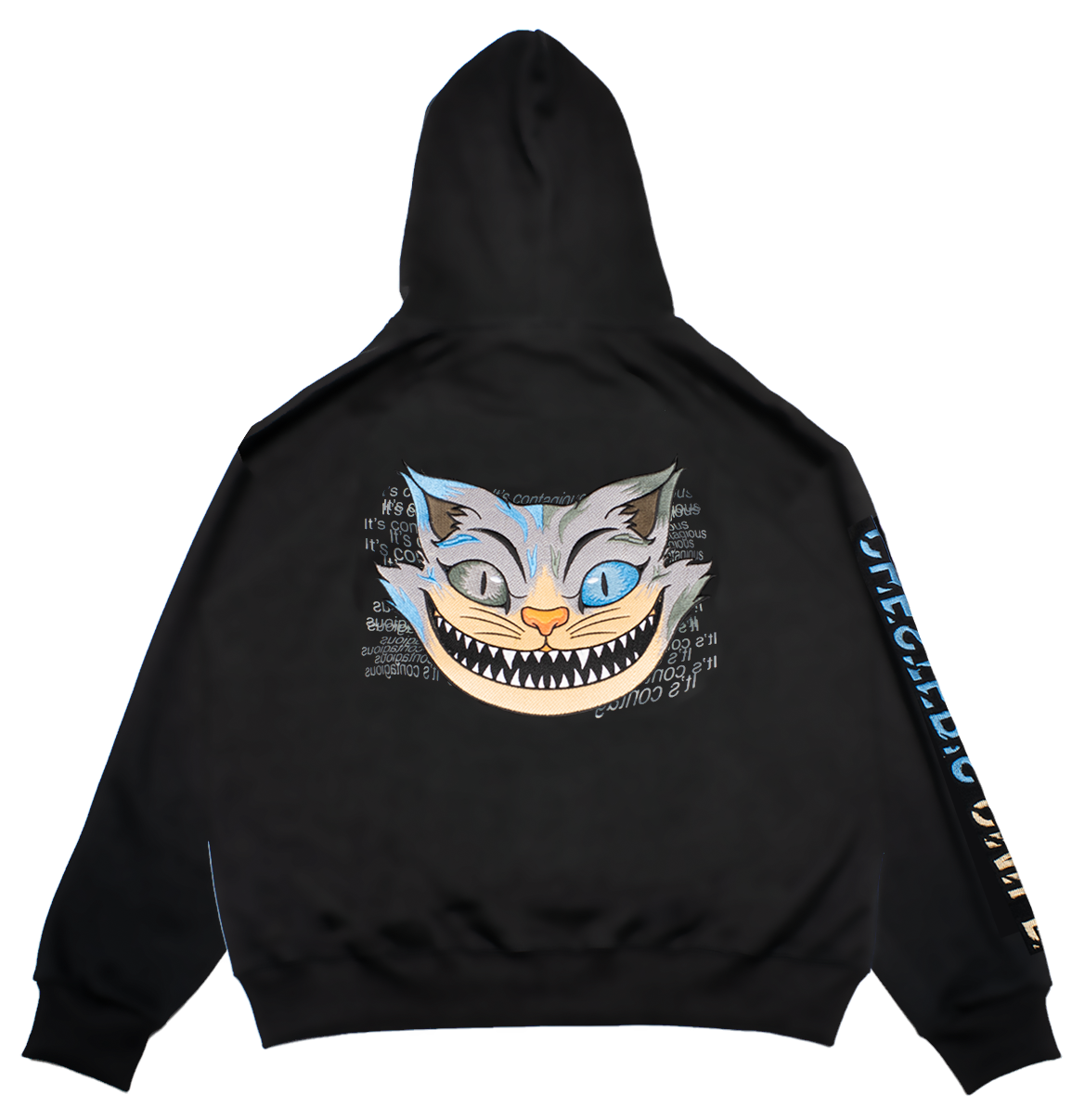 "OBSIDIAN" Zip-up Hoodie