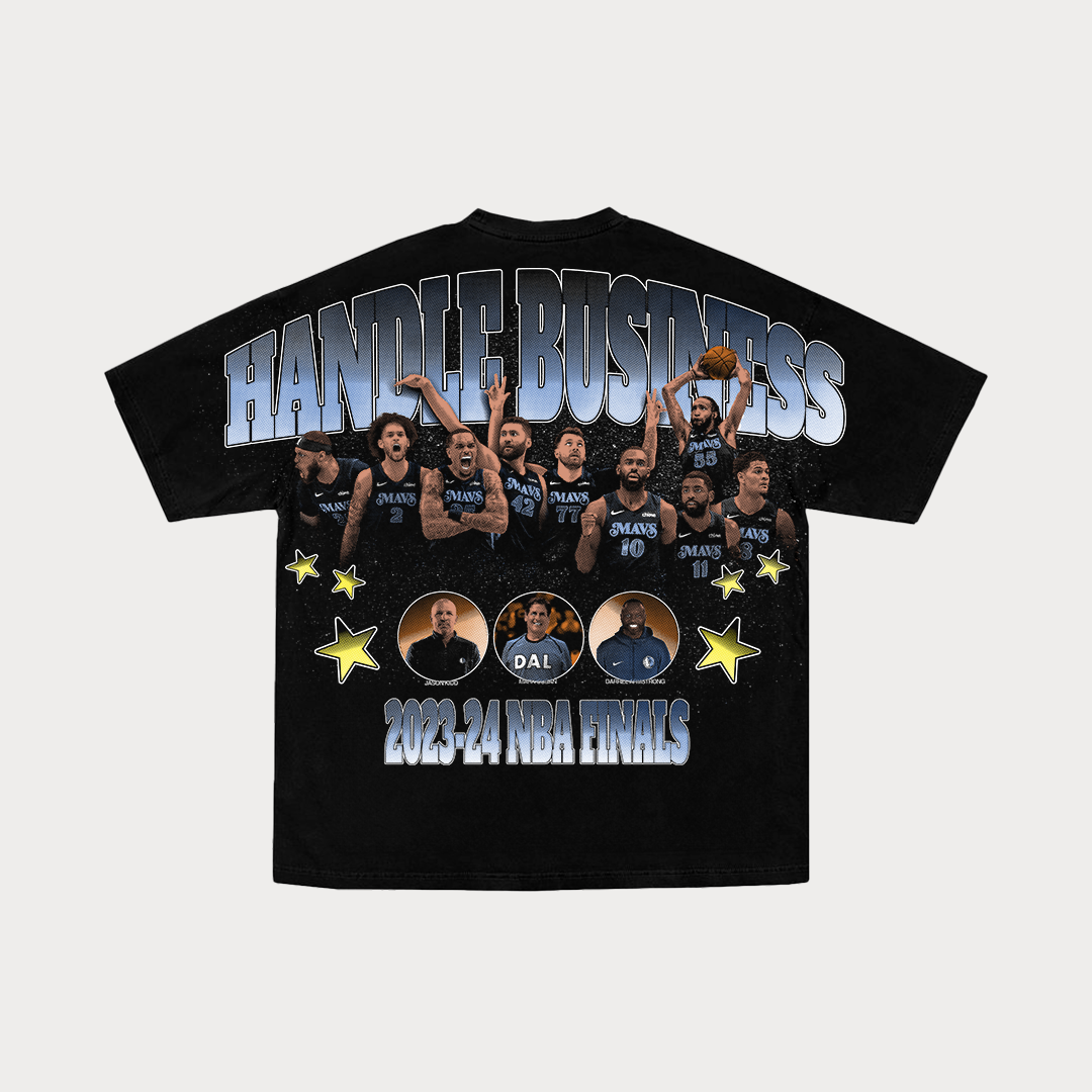 Dallas Mavericks 2023-2024' Vintage Graphic T-Shirt