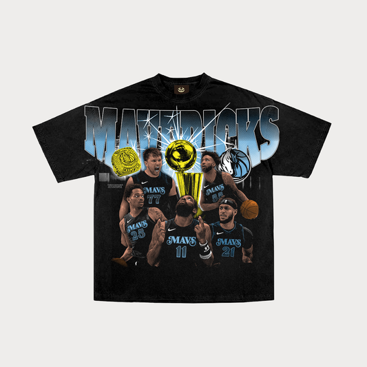 Dallas Mavericks 2023-2024' Vintage Graphic T-Shirt